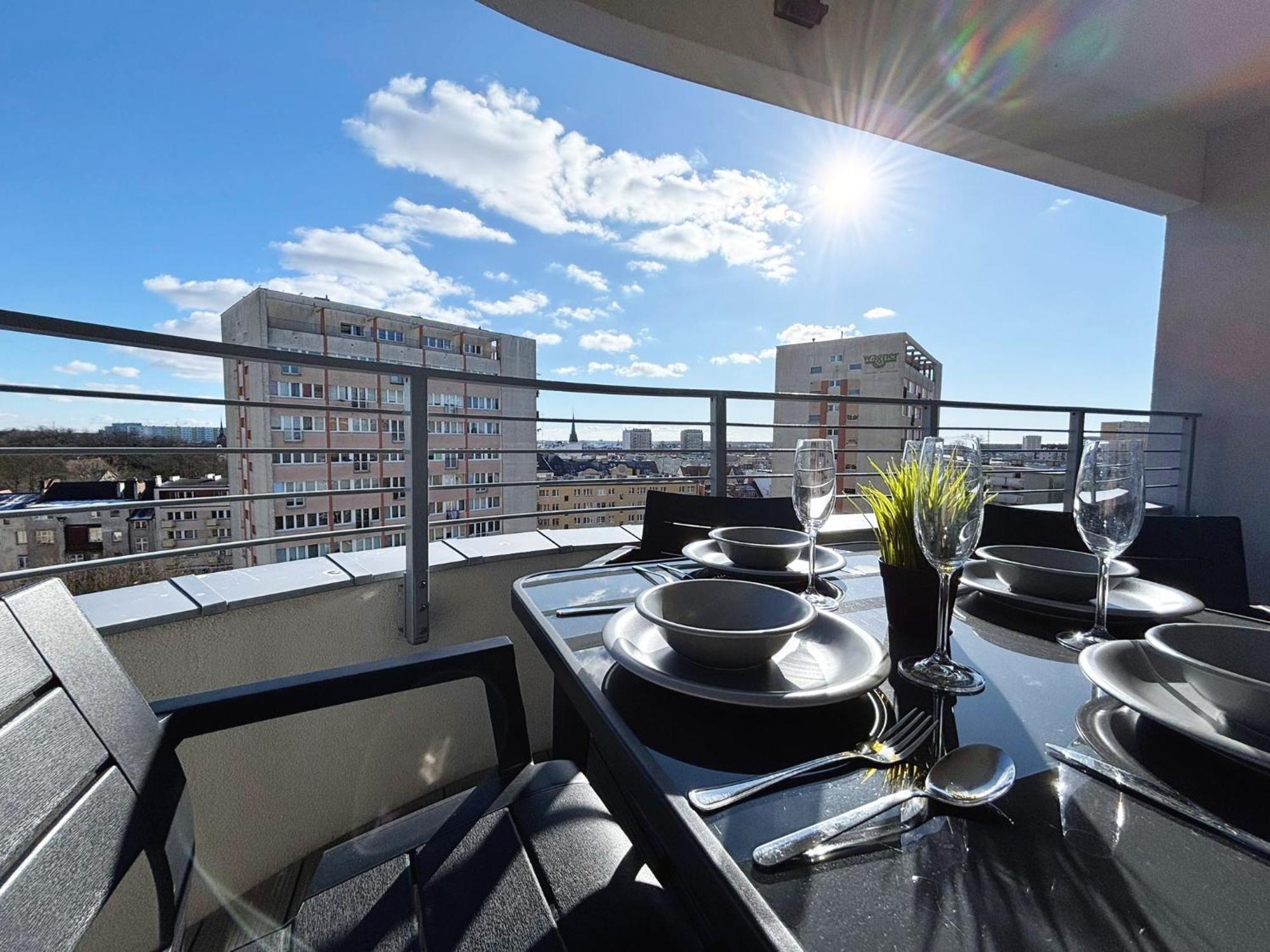 Sun Towers - Apartamenty Bryza - Apartamenty Z Parkingiem Svinoústí Exteriér fotografie